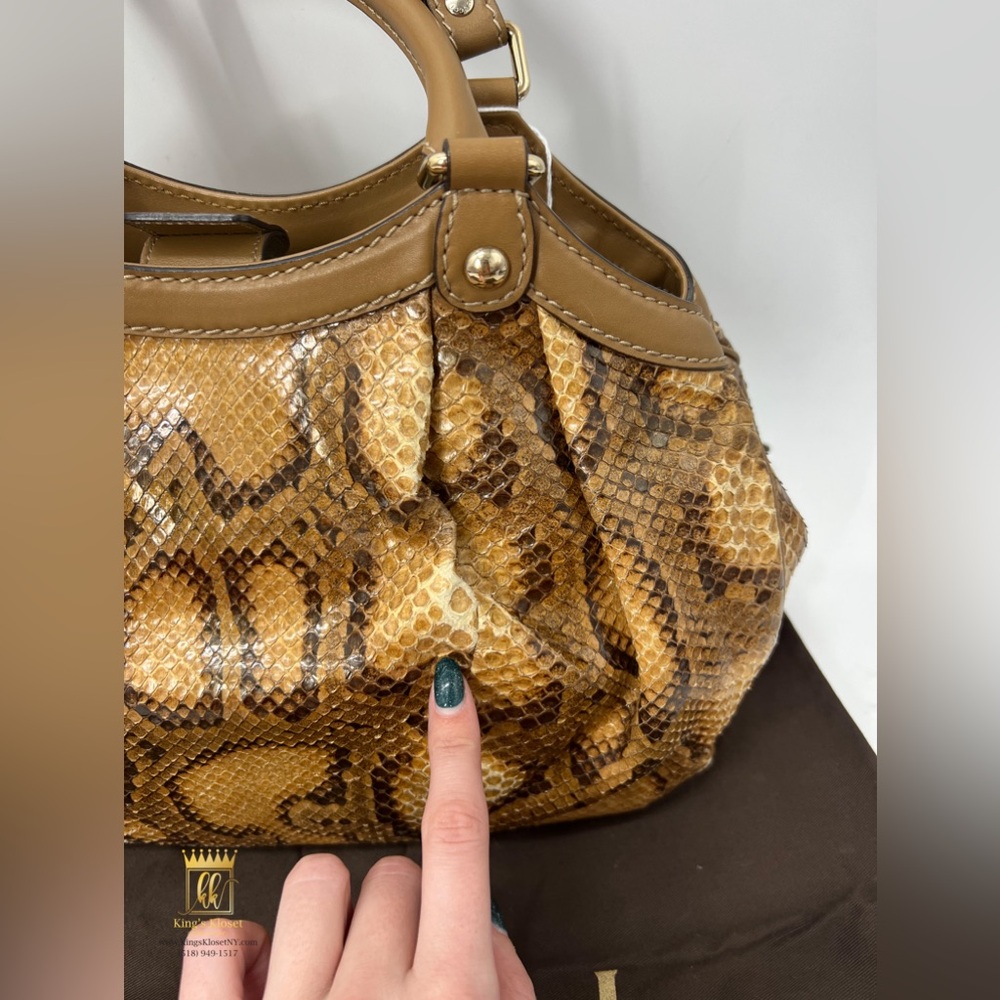 Gucci Python Bag - image 3
